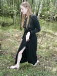 Feet - Nastya - 2003-10-15 A cemetery of used cars & deep in a wild forest with dirty soles