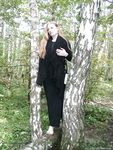 Feet - Nastya - 2003-10-15 A cemetery of used cars & deep in a wild forest with dirty soles
