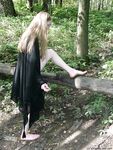 Feet - Nastya - 2003-10-15 A cemetery of used cars & deep in a wild forest with dirty soles