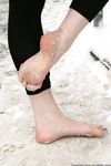 Feet - Nastya C - 2012-05-23 Frozen feet in public