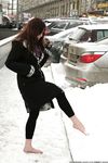 Feet - Nastya C - 2012-05-23 Frozen feet in public