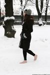 Feet - Nastya C - 2012-05-23 Frozen feet in public