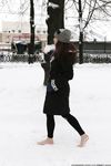 Feet - Nastya C - 2012-05-23 Frozen feet in public