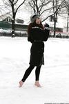 Feet - Nastya C - 2012-05-23 Frozen feet in public