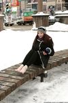 Feet - Nastya C - 2012-05-23 Frozen feet in public