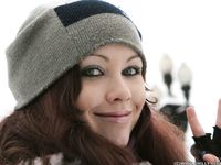 Feet - Nastya C - 2012-05-23 Frozen feet in public