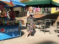 Feet - Nastya C - 2015-08-09 Afternoon city walk