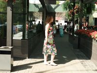 Feet - Nastya C - 2015-08-09 Afternoon city walk