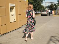 Feet - Nastya C - 2015-08-09 Afternoon city walk