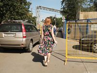 Feet - Nastya C - 2015-08-09 Afternoon city walk