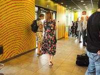 Feet - Nastya C - 2015-08-09 Afternoon city walk