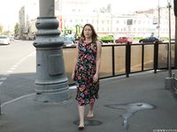 Feet - Nastya C - 2015-08-09 Afternoon city walk