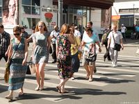 Feet - Nastya C - 2015-08-09 Afternoon city walk