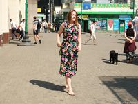 Feet - Nastya C - 2015-08-09 Afternoon city walk