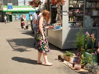 Feet - Nastya C - 2015-08-09 Afternoon city walk