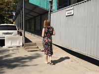 Feet - Nastya C - 2015-08-09 Afternoon city walk