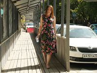 Feet - Nastya C - 2015-08-09 Afternoon city walk