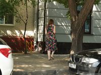 Feet - Nastya C - 2015-08-09 Afternoon city walk