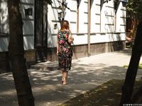 Feet - Nastya C - 2015-08-09 Afternoon city walk