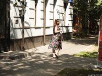 Feet - Nastya C - 2015-08-09 Afternoon city walk