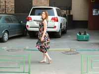 Feet - Nastya C - 2015-08-09 Afternoon city walk