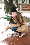 Feet - Nastya D - 2017-01-21 Cheerful barefoot girl