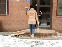 Feet - Nastya D - 2017-01-21 Cheerful barefoot girl