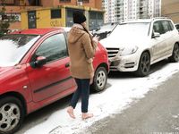 Feet - Nastya D - 2017-01-21 Cheerful barefoot girl