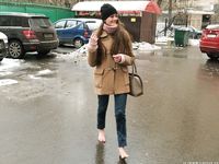 Feet - Nastya D - 2017-01-21 Cheerful barefoot girl