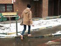 Feet - Nastya D - 2017-01-21 Cheerful barefoot girl