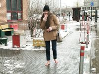 Feet - Nastya D - 2017-01-21 Cheerful barefoot girl