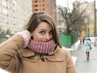 Feet - Nastya D - 2017-01-21 Cheerful barefoot girl