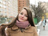 Feet - Nastya D - 2017-01-21 Cheerful barefoot girl