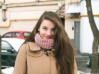 Feet - Nastya D - 2017-01-21 Cheerful barefoot girl