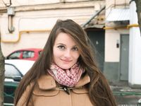 Feet - Nastya D - 2017-01-21 Cheerful barefoot girl