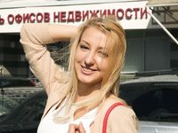 Feet - Nastya F - 2017-04-18 A barefoot blonde in a white dress