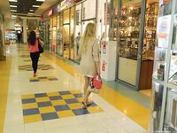 Feet - Nastya F - 2017-04-18 A barefoot blonde in a white dress