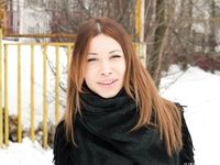 Feet - Natalia A - 2016-10-25 Barefoot on the snow