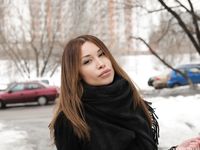 Feet - Natalia A - 2016-10-25 Barefoot on the snow