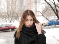 Feet - Natalia A - 2016-10-25 Barefoot on the snow