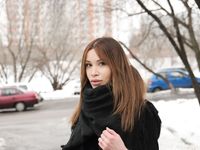 Feet - Natalia A - 2016-10-25 Barefoot on the snow