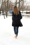 Feet - Natalia A - 2016-10-25 Barefoot on the snow