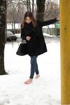 Feet - Natalia A - 2016-10-25 Barefoot on the snow