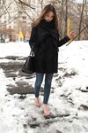 Feet - Natalia A - 2016-10-25 Barefoot on the snow