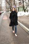 Feet - Natalia A - 2016-10-25 Barefoot on the snow