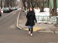 Feet - Natalia A - 2016-10-25 Barefoot on the snow