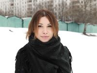 Feet - Natalia A - 2016-10-25 Barefoot on the snow