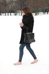 Feet - Natalia A - 2016-10-25 Barefoot on the snow