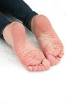 Feet - Natalia A - 2016-10-25 Barefoot on the snow