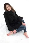 Feet - Natalia A - 2016-10-25 Barefoot on the snow